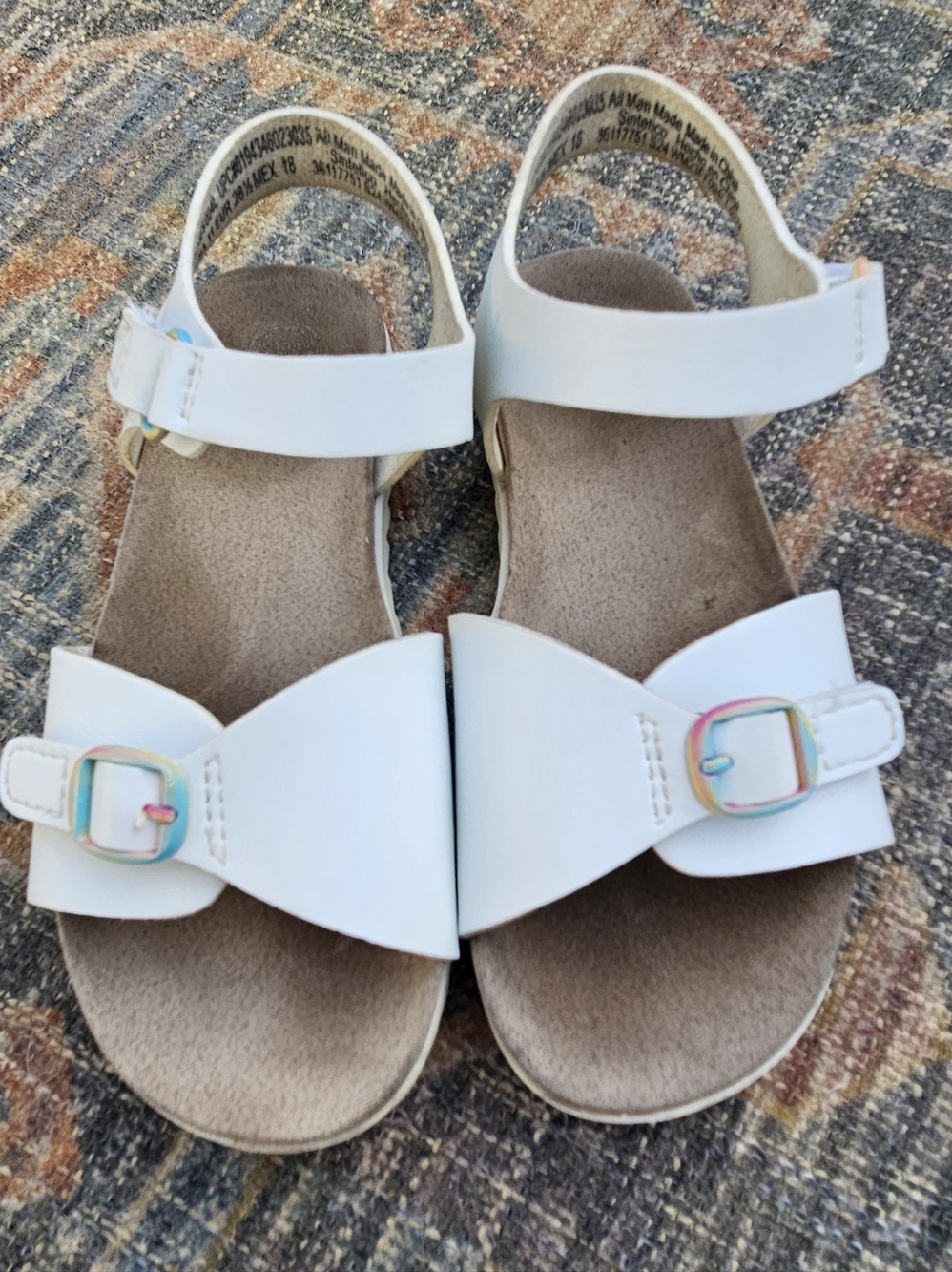 Wonder Nation White, Size 11 Sandals